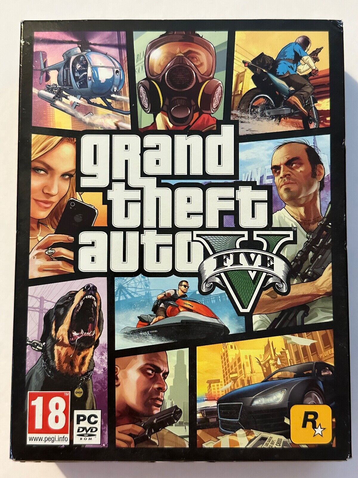 Jeu PC - Grand Theft Auto V GTA Collector - PC  CD-ROM - Fra