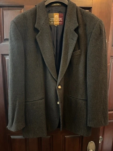 Wool Outer Shell Coats, Jackets & Vests Overcoat Multicolor for
