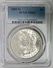 1885-O Morgan Silver Dollar, PCGS MS-63