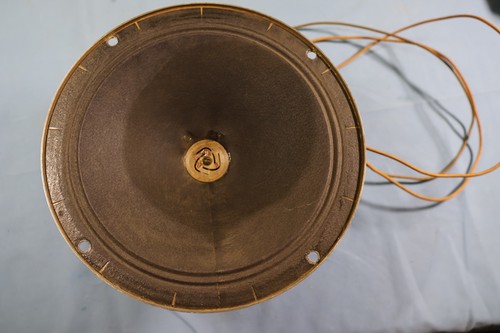 8" LAUTSPRECHER für ein General Electric Modell A-70 antikes Röhrenradio "batteriegeprüft"
