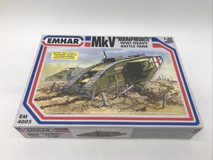 1/35 Emhar #4005 MkV Hermaphrodite WWI Heavy Battle Tank BJ