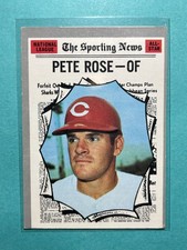 Vinatge 1970 Topps - All-Star Pete Rose #458 Reds