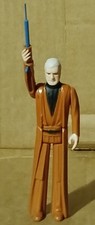 Original 1977 Kenner Star Wars Obi-Wan Kenobi Loose Figure W  Repro Lightsaber