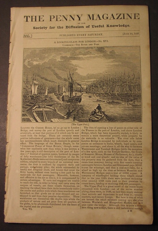 1837 - OYSTER trade & fishery! Clairvaux PRISON; Westphalia court secret trials