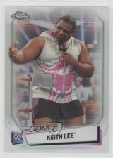 2021 Topps Chrome WWE Refractor Keith Lee #23 0a3