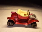 1968 Hot Wheels Redline Hot Heap Hot Pink/Rose US Made White Interior