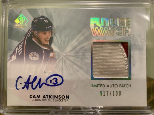 2011 SP Authentic Cam Atkinson [Autograph] #252 card