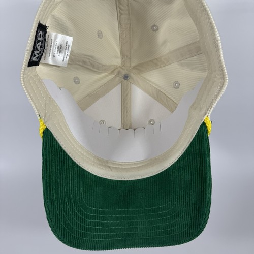 Lazy Sundays Golfschläger Cordmütze Druckknopflasche Seil NEU ohne Etikett Mad Engine LA - Bild 6 von 7