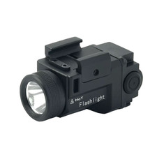 Tactical 500Lumen Flashlight Upgrade LED Compact Rail Mounted Handgun Flashlight