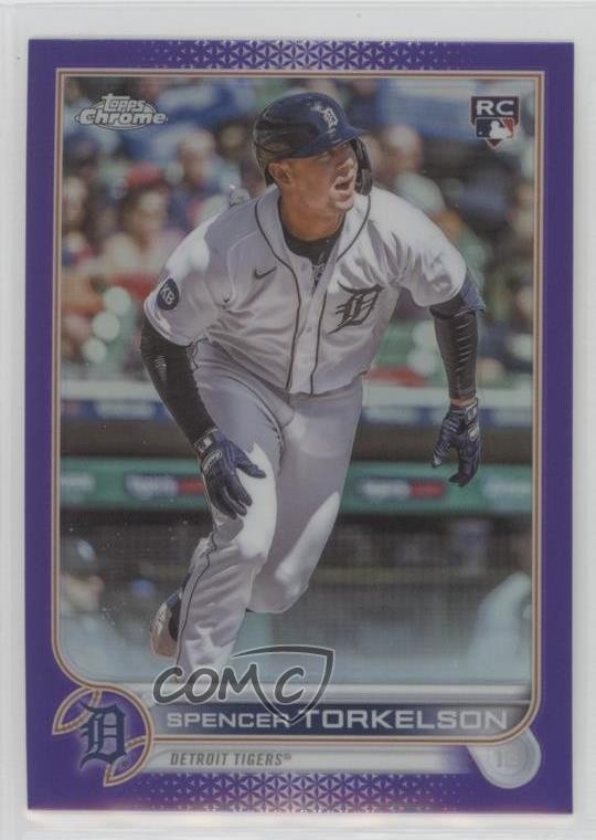 2022 Topps Chrome Update Purple Refractor Spencer Torkelson #USC100 7zn