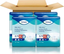 TENA PROskin Incontinence Adult Diapers Maximum Absorbency Briefs XL 48ct