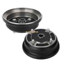 2 Front Brake Drum Hub for Kawasaki Mule 3010 4010 4000 3000 2510 KAF620 KAF950