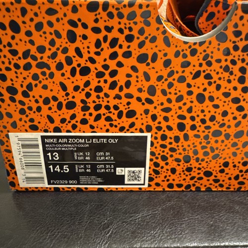 Nuevo Nike Zoom Long Jump Elite Paquete Olímpico Eléctrico Picos Talla 13 - Imagen 9 de 9