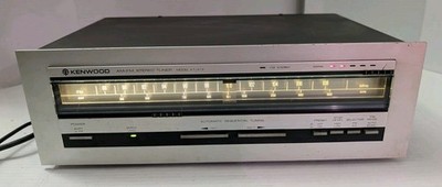 READ Kenwood KT-413 FM Radio Only Stereo Motorized Tuner | eBay
