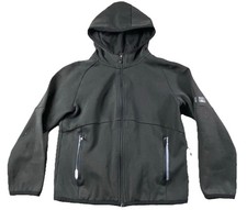 Athletic Works Boys Black Full Zip Hoodie Size L 10-12 