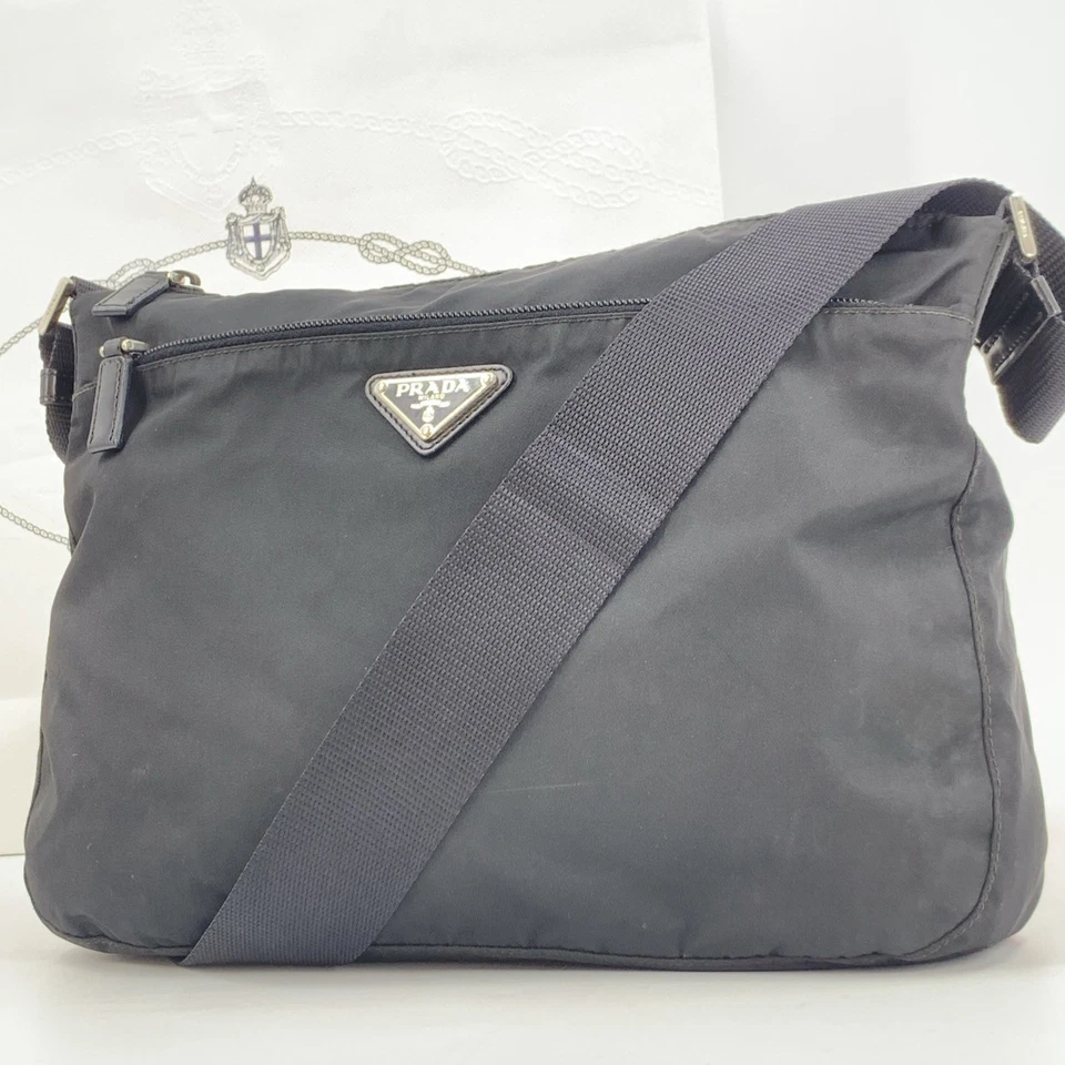 Bolso de Hombro Prada, Bolso para Cámara, Bolso Mensajero BT0421 Unisex Tessuto Nylon Foto 4 de 4