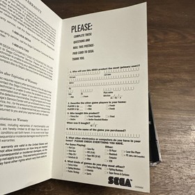 Dungeon Explorer (Sega CD) Disc & Manual W Reg - Tested - Authentic