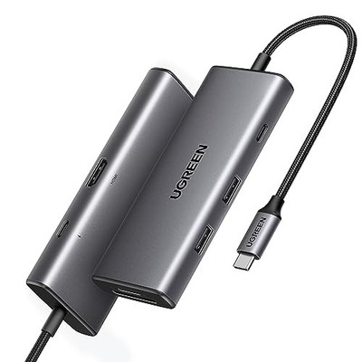 UGREEN Revodok Pro 107 USB-C Hub 7-in-1 USB Hub with 10Gbps Ultra-High Speed