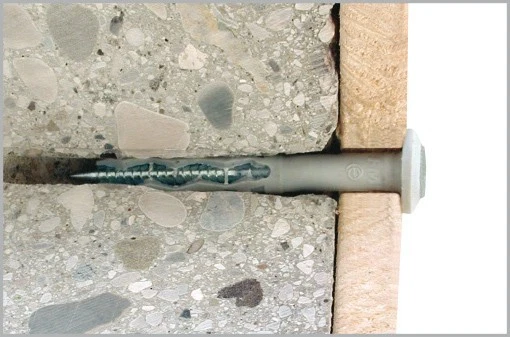 TASSELLI DA 8X80 IN NYLON CON BORDO PIATTO E VITE ZINCATA PREMONTATA CF 150 PZ - Immagine 3 di 4