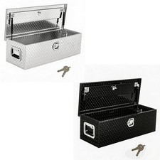 303948 Aluminum Truck Bed Tool Box Trailer Storage Organizer Box Lockable 303948 Aluminum Truck Bed Tool Box Trailer Storage Organizer Box Lockable
