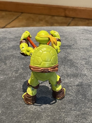 Teenage Mutant Ninja Turtles Michelangelo Action Figure 2012 Playmates Toys 51 - Picture 4 of 8