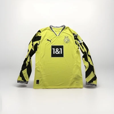 PUMA BVB Borussia Dortmund Langarm Sonder Trikot Neon 24/25 Gr: M Neu mit Etikett EAN