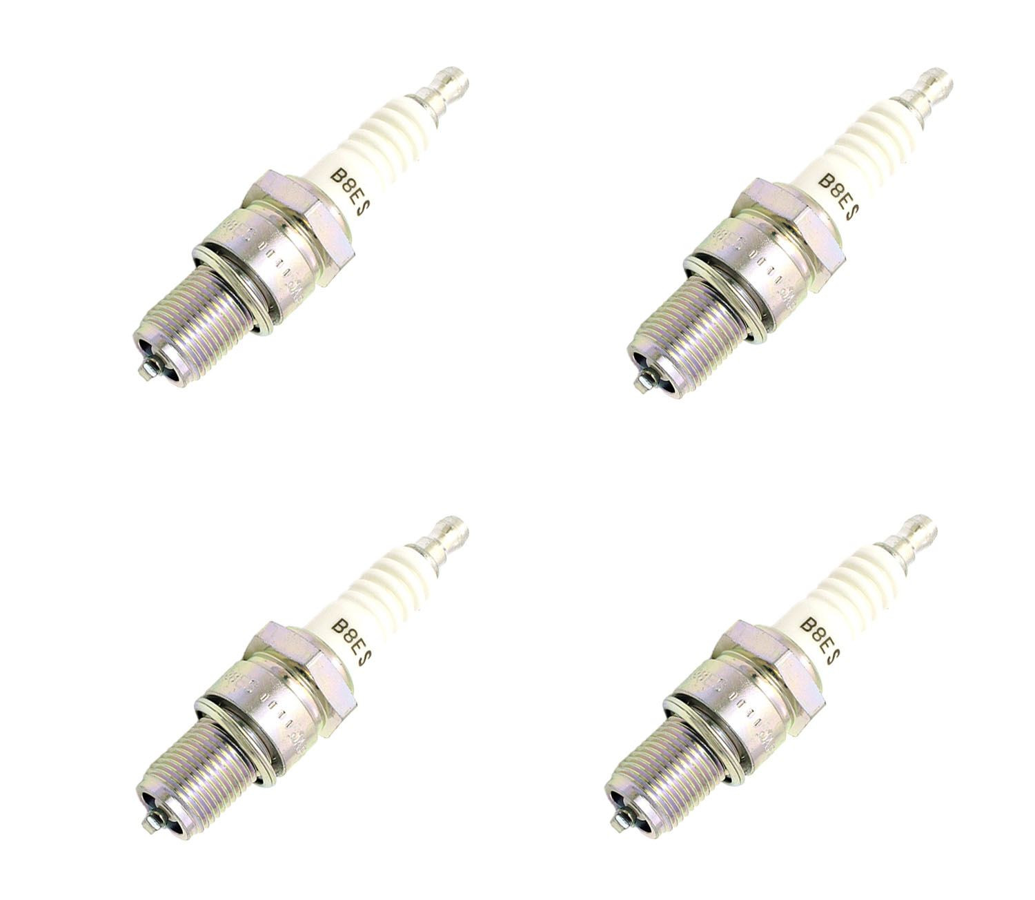 4 Pc NGK BR8ES Spark Plug Resistor 2411 Honda Kawasaki Suzuki