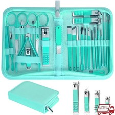Nail Care Set Professional Stainless Steel Manicure Pedicure Travel Kit