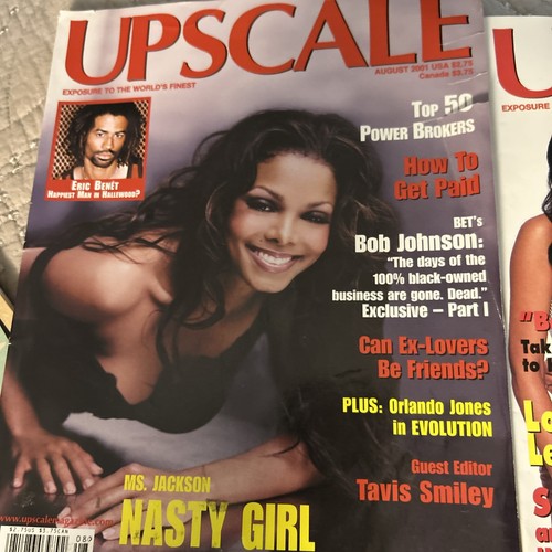 Upscale Magazine July August 2001 Set Of 2 Issues - Picture 2 of 3