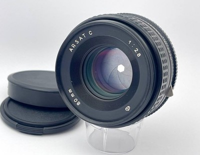 MC Arsat C f/2.8 80mm lens Pentacon Six mount Zeiss Biometar Excellent 