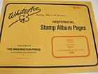 White Ace 1990 Israel Singles Stamp Album Supplement IS-41 NOS