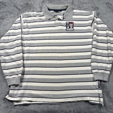 Vintage 1996 Warner Bros Looney Tunes Tasmanian Devil Polo Shirt Men Large Multi