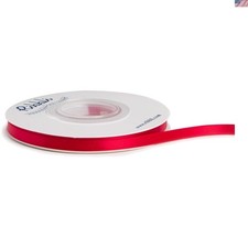 Versatile Double Faced Satin Ribbon - 1/4" x 25 Yards for Stylish Gift Wrapping