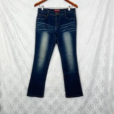 Valentino Rudy Italy Boot Leg Dark Washed Jeans 