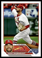 Adam Wainwright 2023 Topps #39 St. Louis Cardinals 29232 Baseball Card