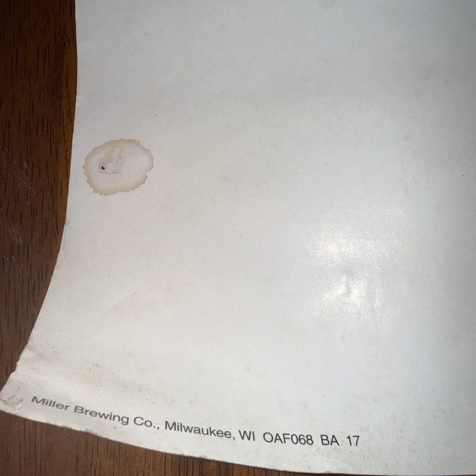 1994 Miller Genuine Draft - RUSTY WALLACE Nascar Poster MGD Racing Team - Image 3 of 4