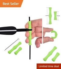 2-in-1 Archery Finger Guard and Nocking Point - Protect and Enhance Accuracy