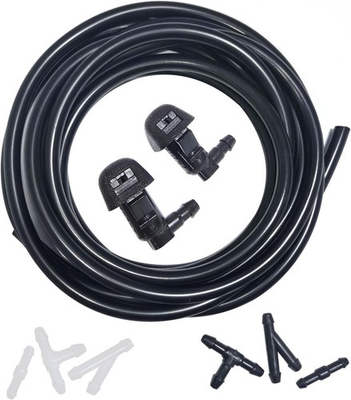 #ad Front Windshield Washer Nozzles Kit for Honda Nozzles with Hose amp; Connectors $18.64
