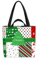 Weihnachtsmuster Winter Tasche Weihnachten Dekoration Deko Muster Gemustert Pap