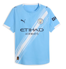 Puma Man City 25 26 Shor Sleeve Home Jersey Authentic Sky Blue 78033601