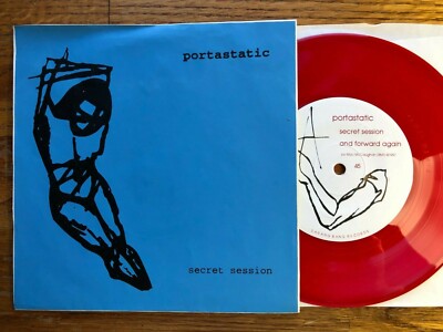 PORTASTATIC / THE LANDING - SECRET SESSION RED VINYL 7'' EP 1997 NEW ZEALAND   