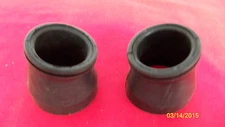 71-74 GENUINE TRIUMPH T120 T140 AIRBOX RUBBER CONNECTORS 83-2626 LF HARRIS