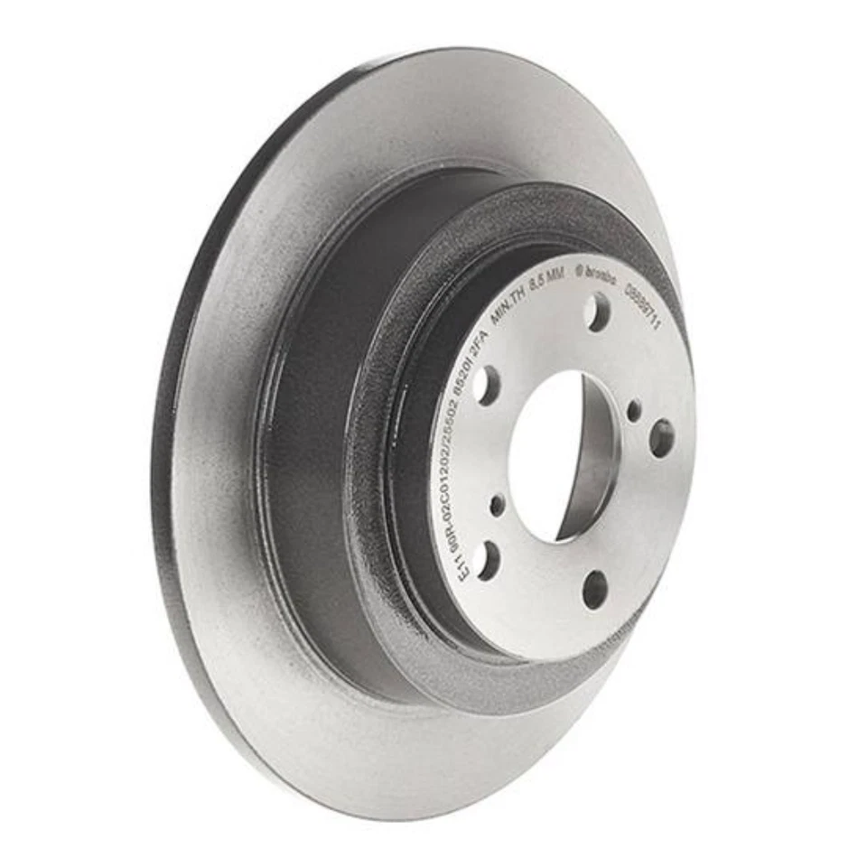 Brembo 08.6897.11 265mm Rear Disc Brake Rotor for 1998-2008 Subaru Forester - Image 4 of 4