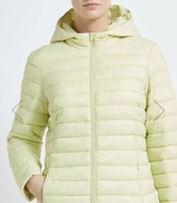 Dunnes Hooded Superlight Light Lime Green Jacket Size Medium Brand New With Tags