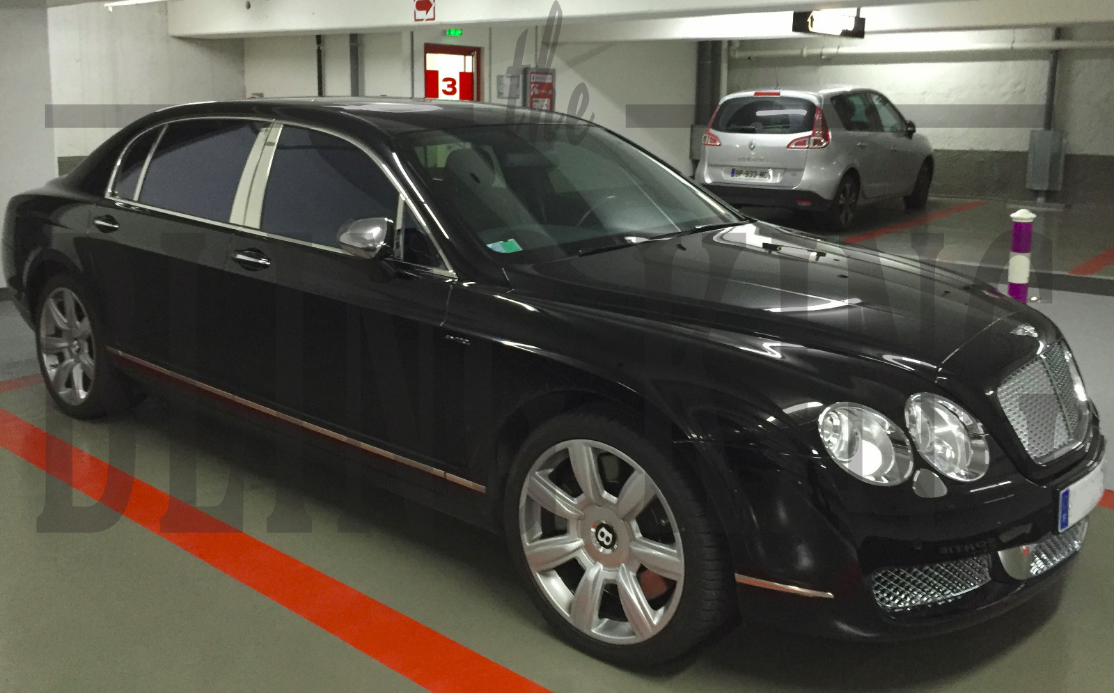 2010-2012 Bentley Continental Flying Spur stainless steel Pillar Post Trim