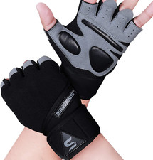 Guantillas Gym Guantes De Gimnasio Para Mujer Hombre Bicicleta Mu equeras