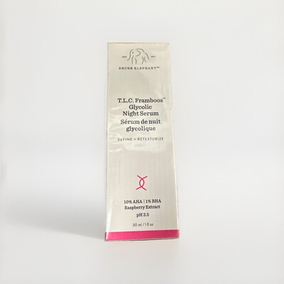 Drunk Elephant T.L.C. Framboos Glycolic Night Serum - 1 fl. oz