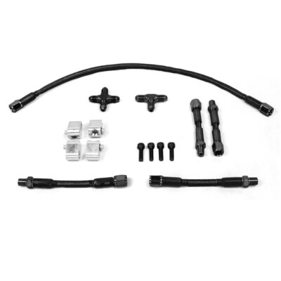 For LS LS1 LS3 Cylinder Head Coolant Steam 4 Port Crossover Hose Kit KYOSTAR