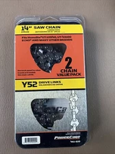 New 2 Pack PowerCare 461-620 Chain Echo, Homelite, Poulan Y52 DL Husqvarna 14”