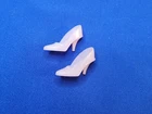 VINTAGE BARBIE LIGHT PINK CLOSED TOE SHOES HEELS FASHION LUNCHEON 1656 JAPAN